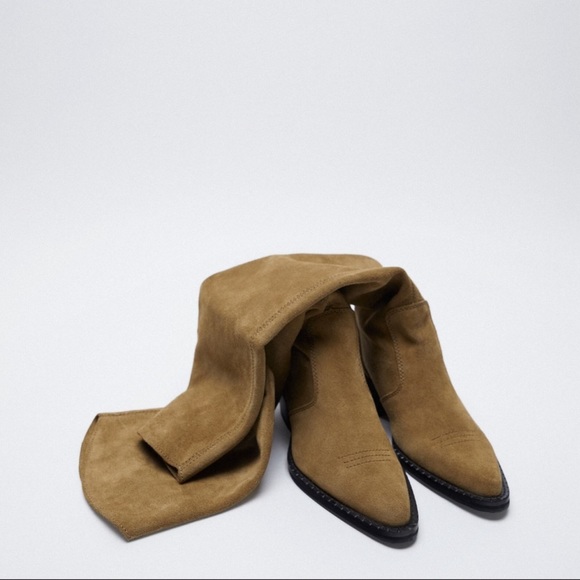 Zara Shoes Zara Cowboy Boots Poshmark